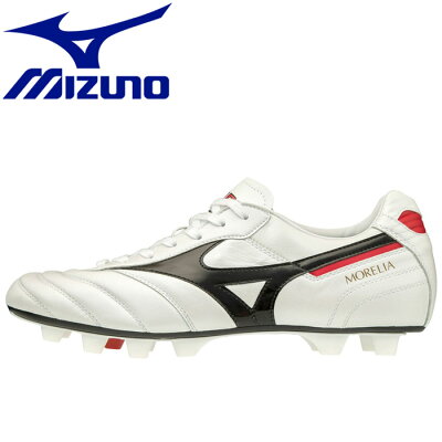 MIZUNO メンズ サッカー スパイク モレリア II JAPAN ショートタン スーパーホワイトパール×ブラック P1GA2001 09